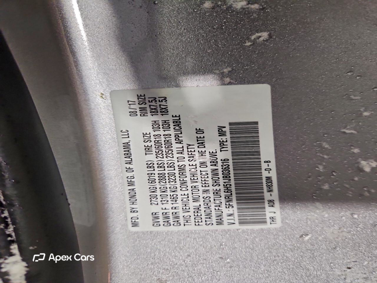 Honda Odyssey 2018