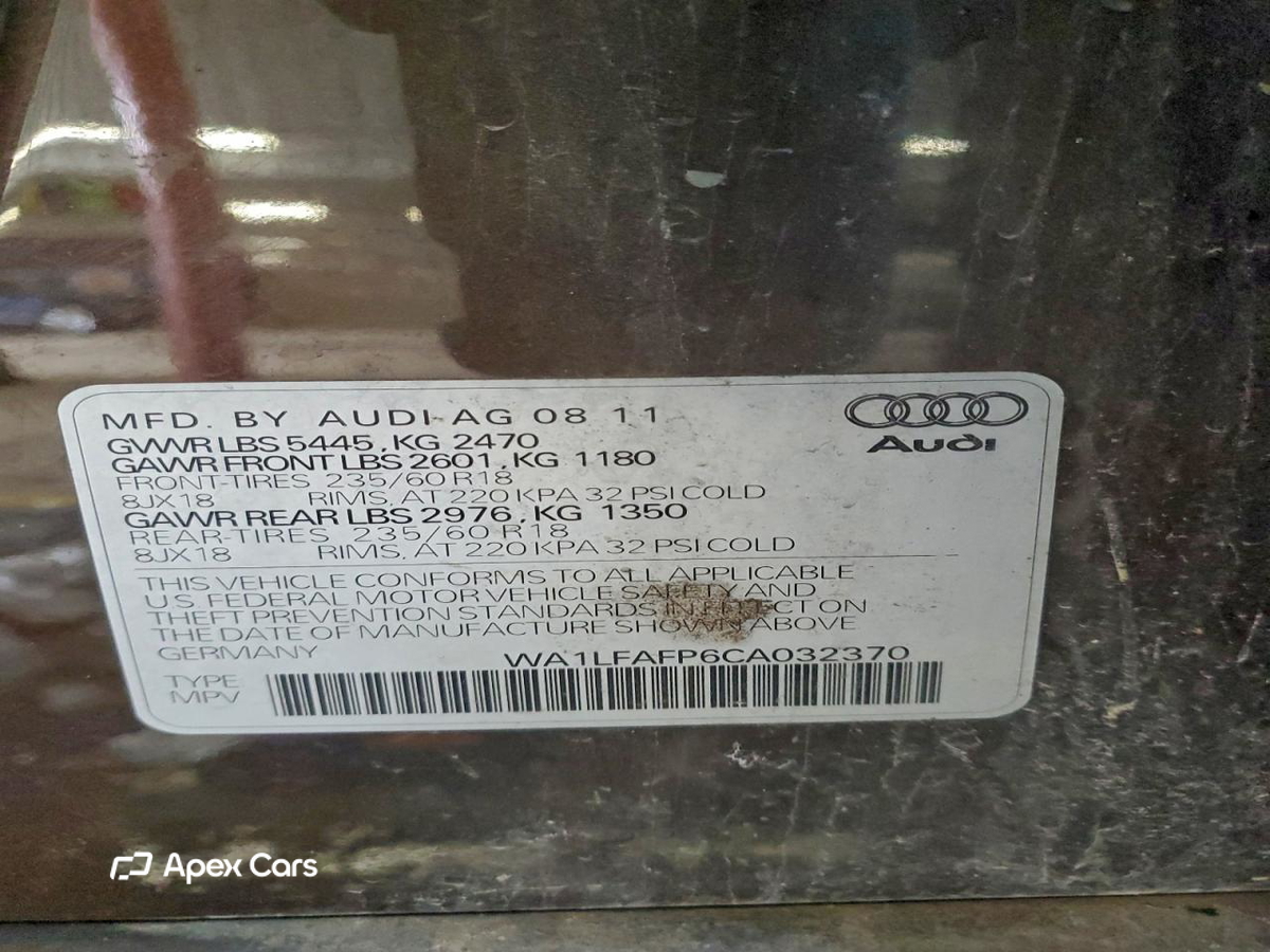 Audi Q5 2012