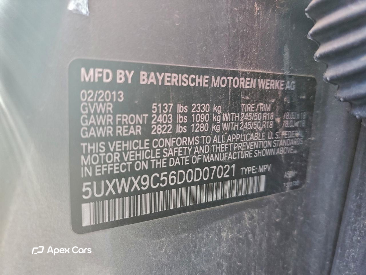 BMW X3 2013