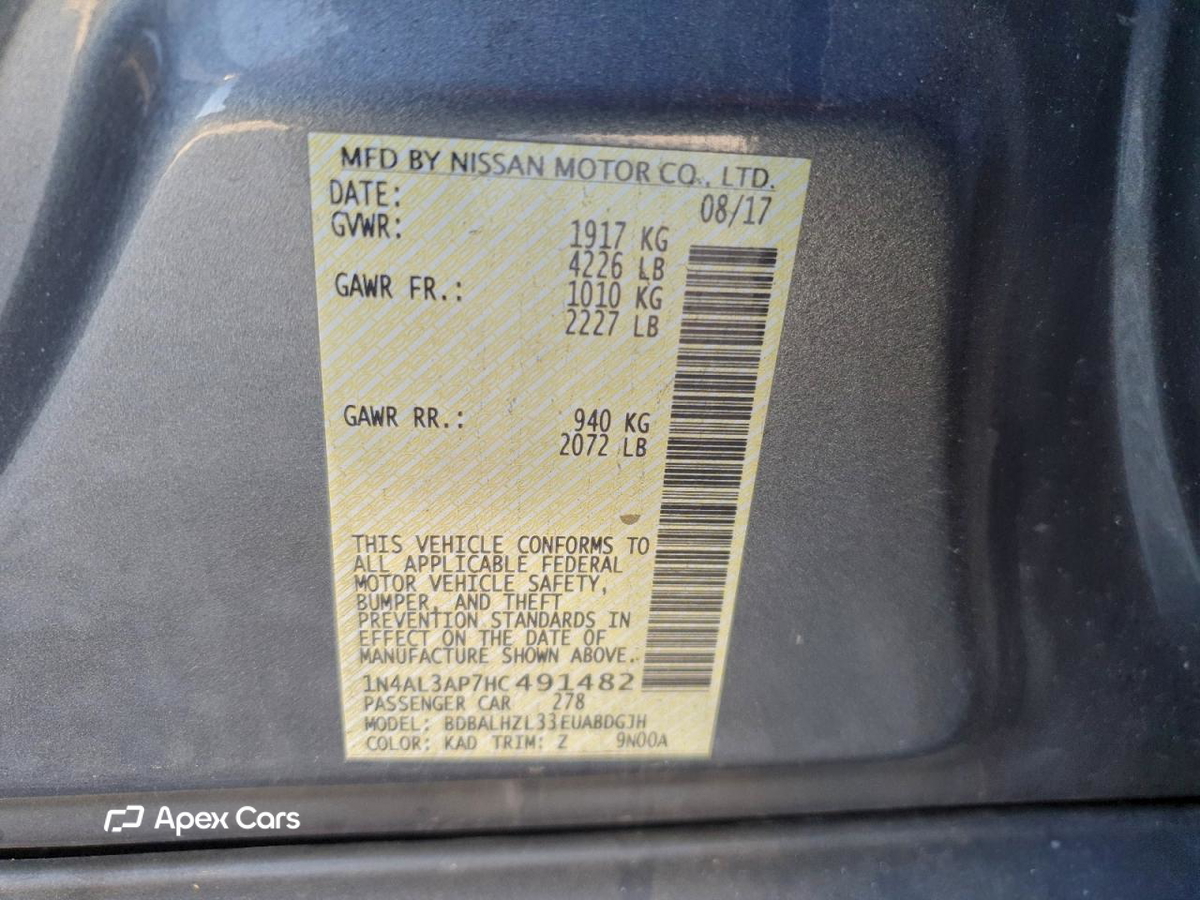 Nissan Altima 2017