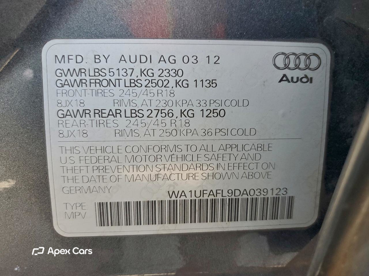 Audi A4 allroad 2013
