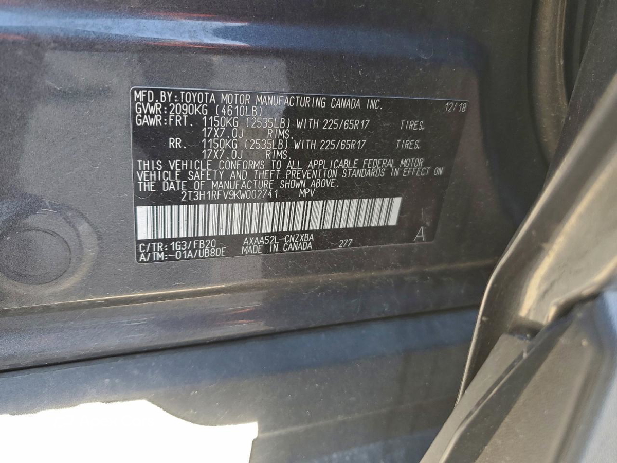 Toyota RAV 4 2019