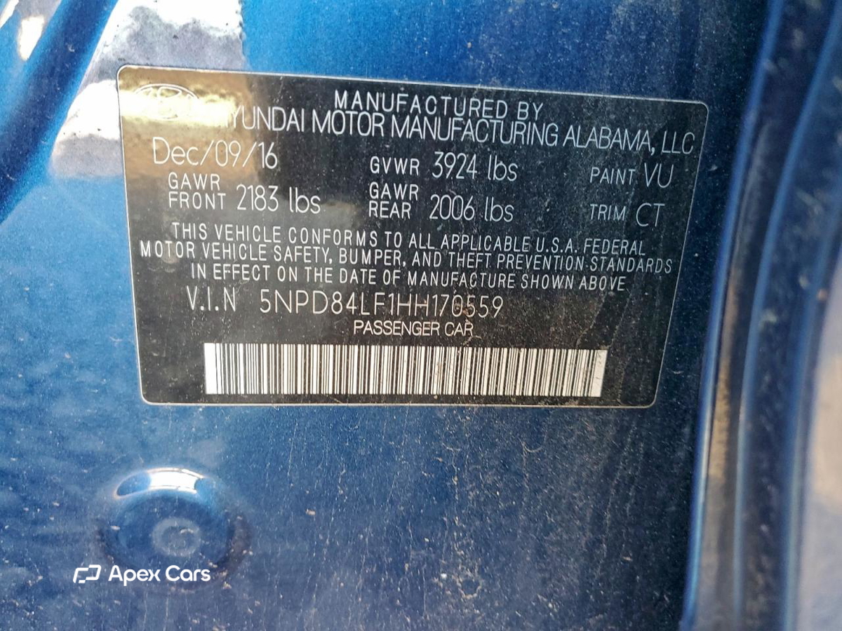 Hyundai Elantra 2017