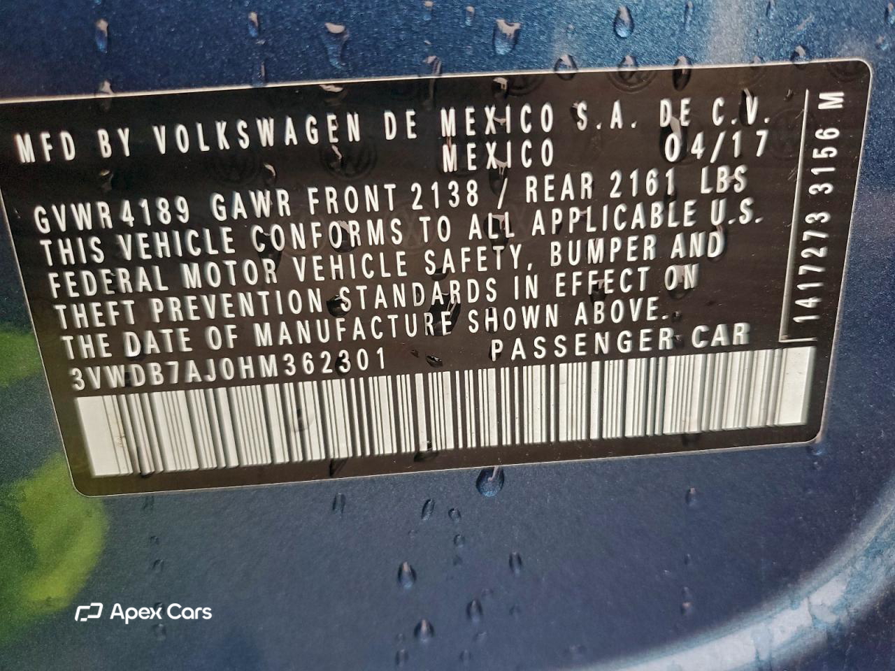Volkswagen Jetta 2017