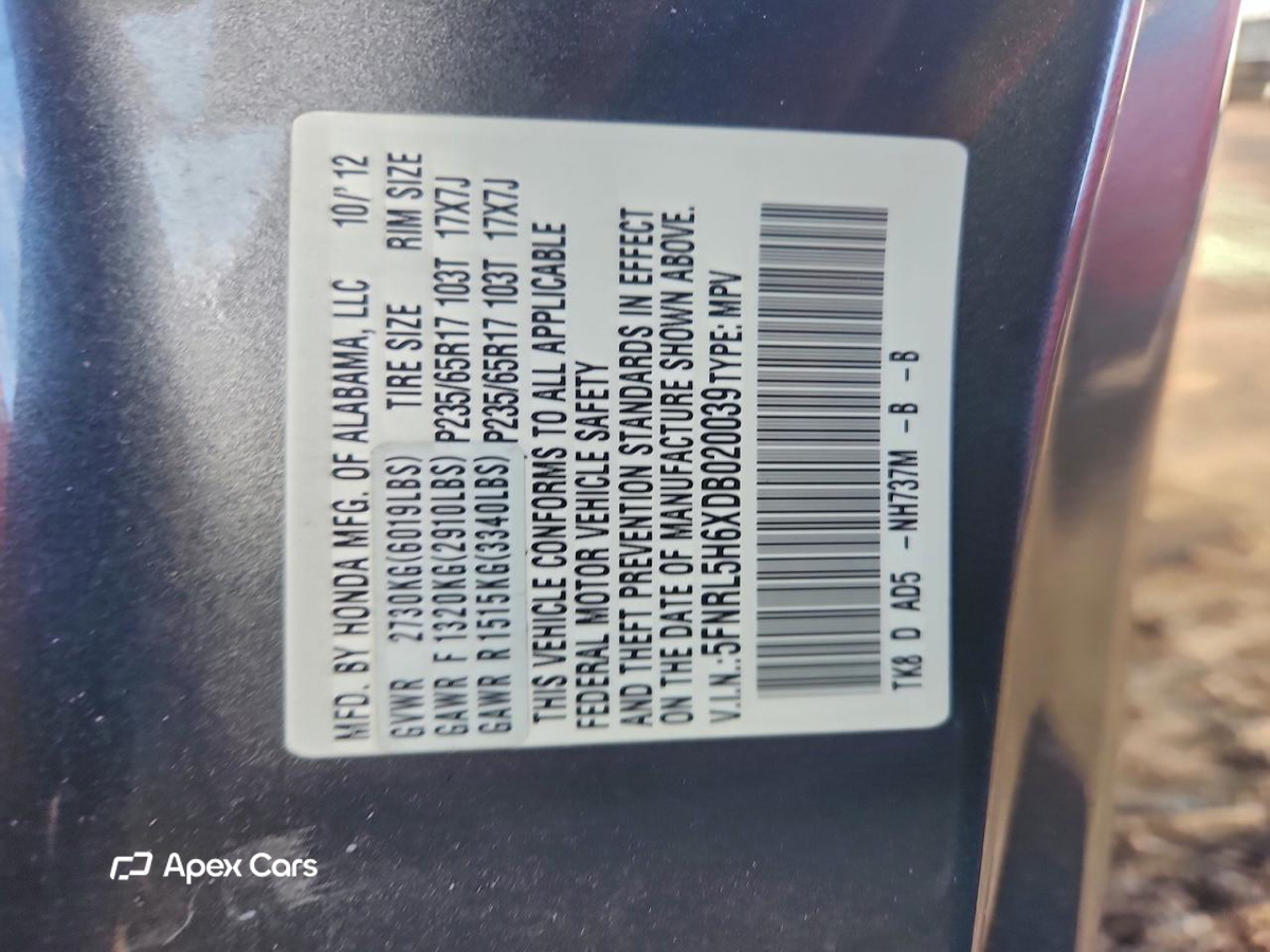 Honda Odyssey 2013