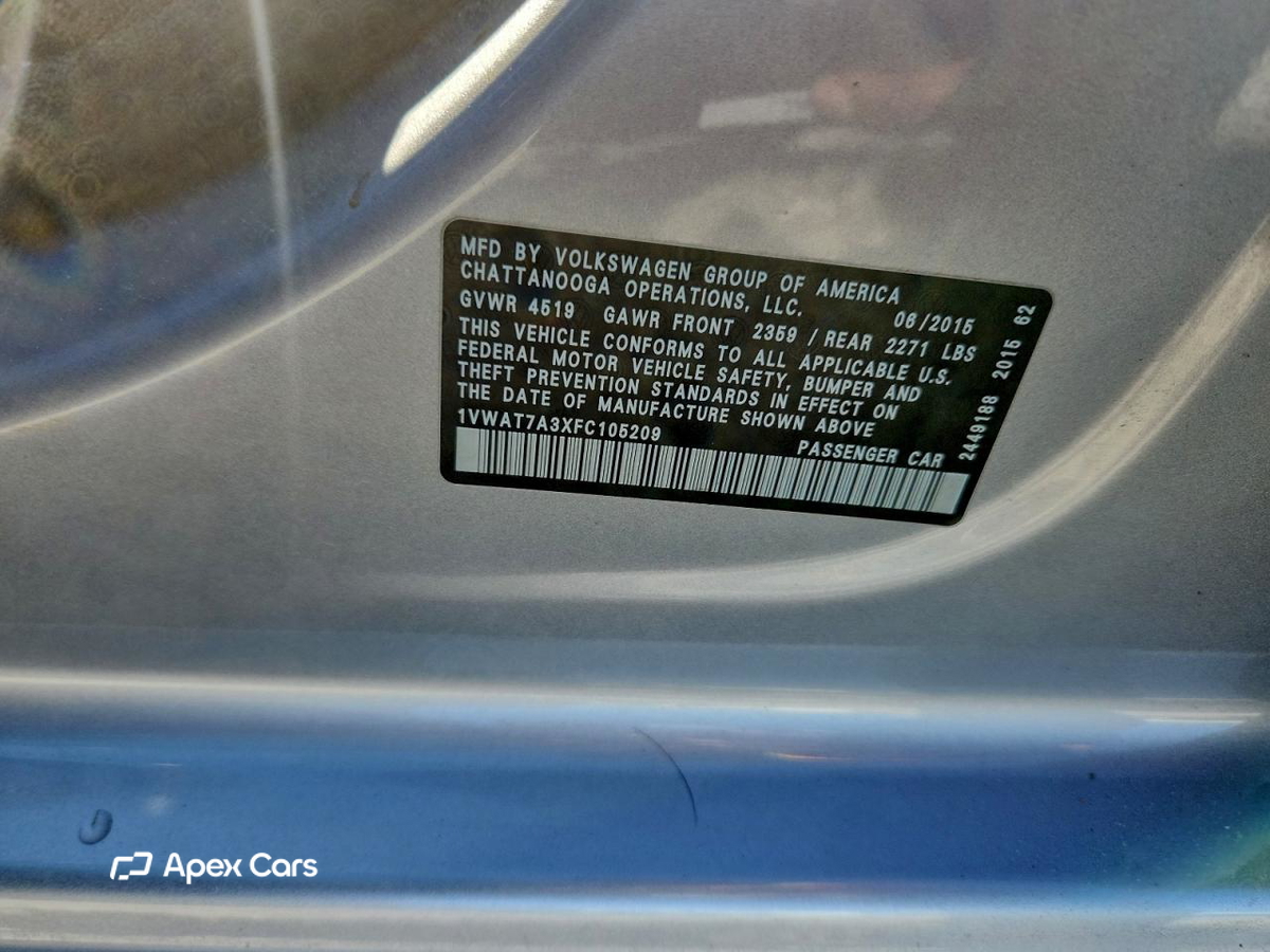 Volkswagen Passat 2015