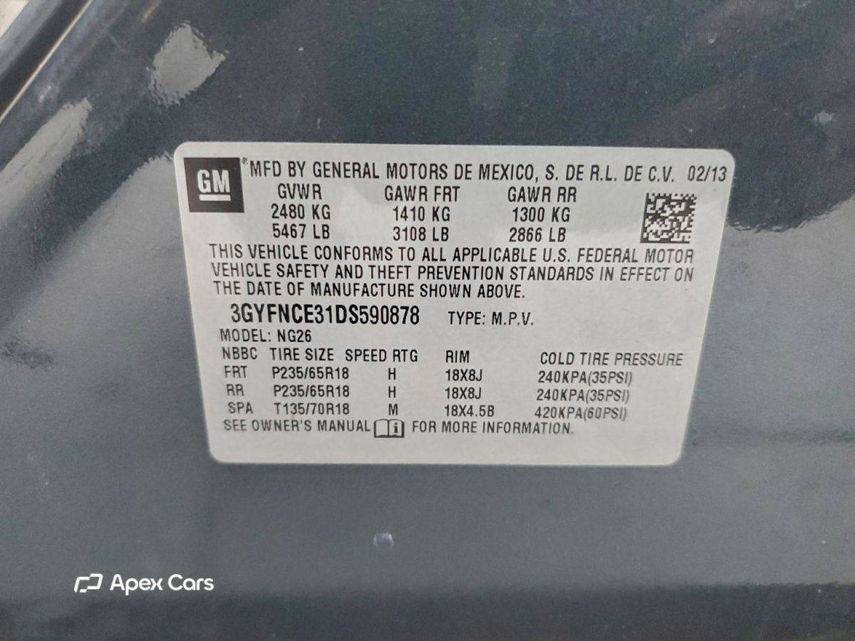 Cadillac SRX 2013
