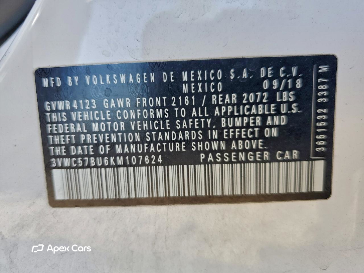 Volkswagen Jetta 2019