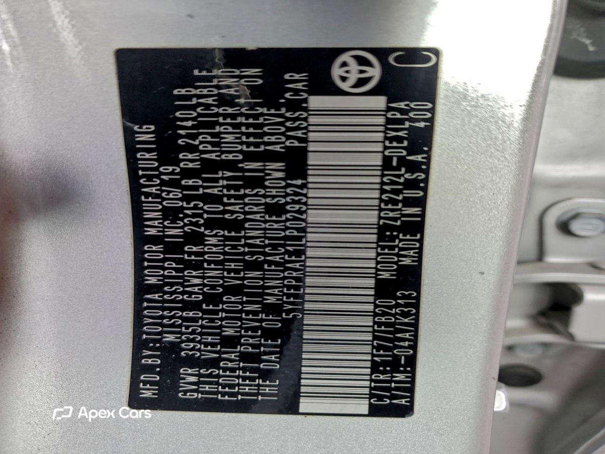 Toyota Corolla 2020