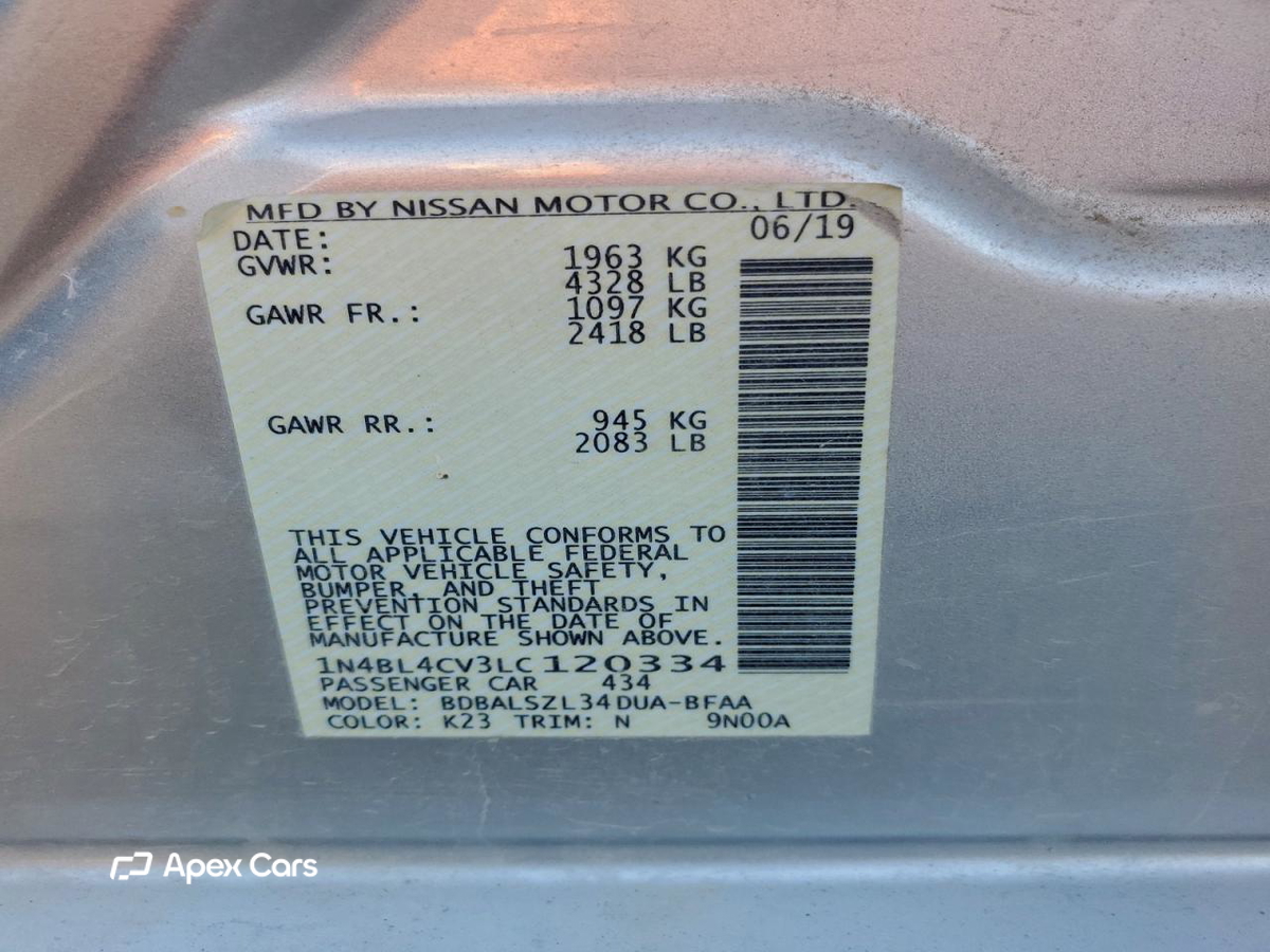 Nissan Altima 2020