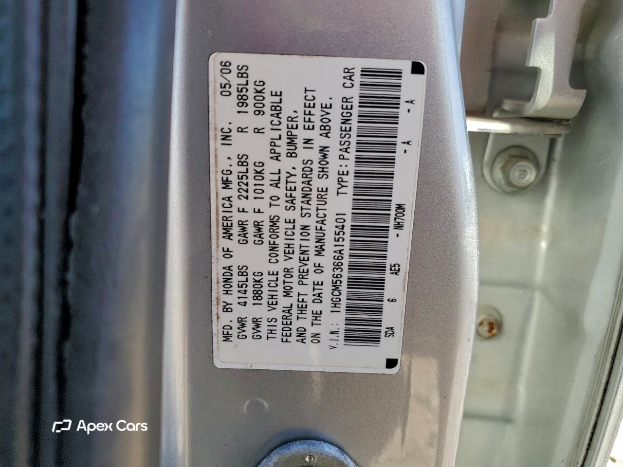 Honda Accord 2006