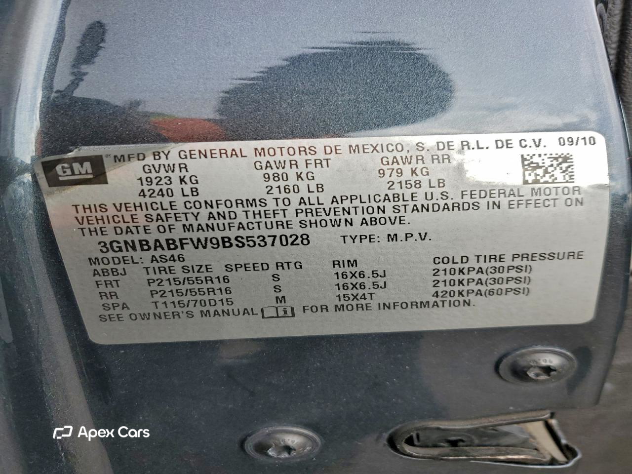 Chevrolet HHR 2011