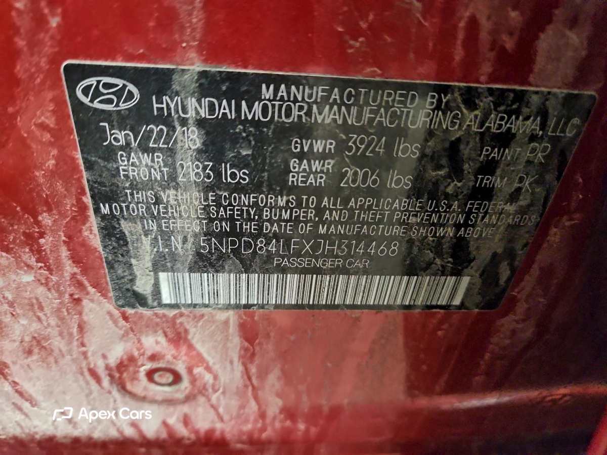 Hyundai Elantra 2018