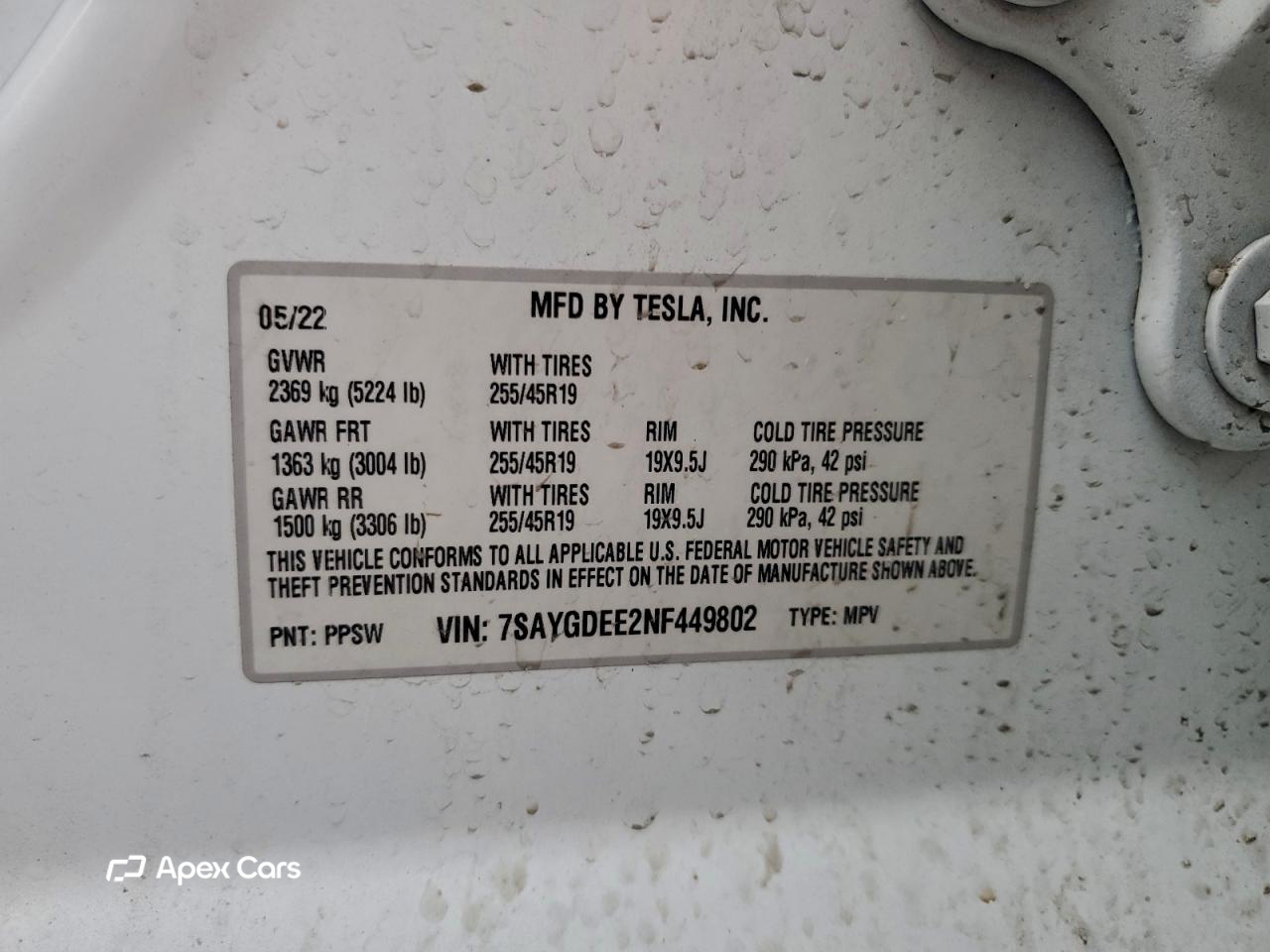 Tesla Model Y 2022