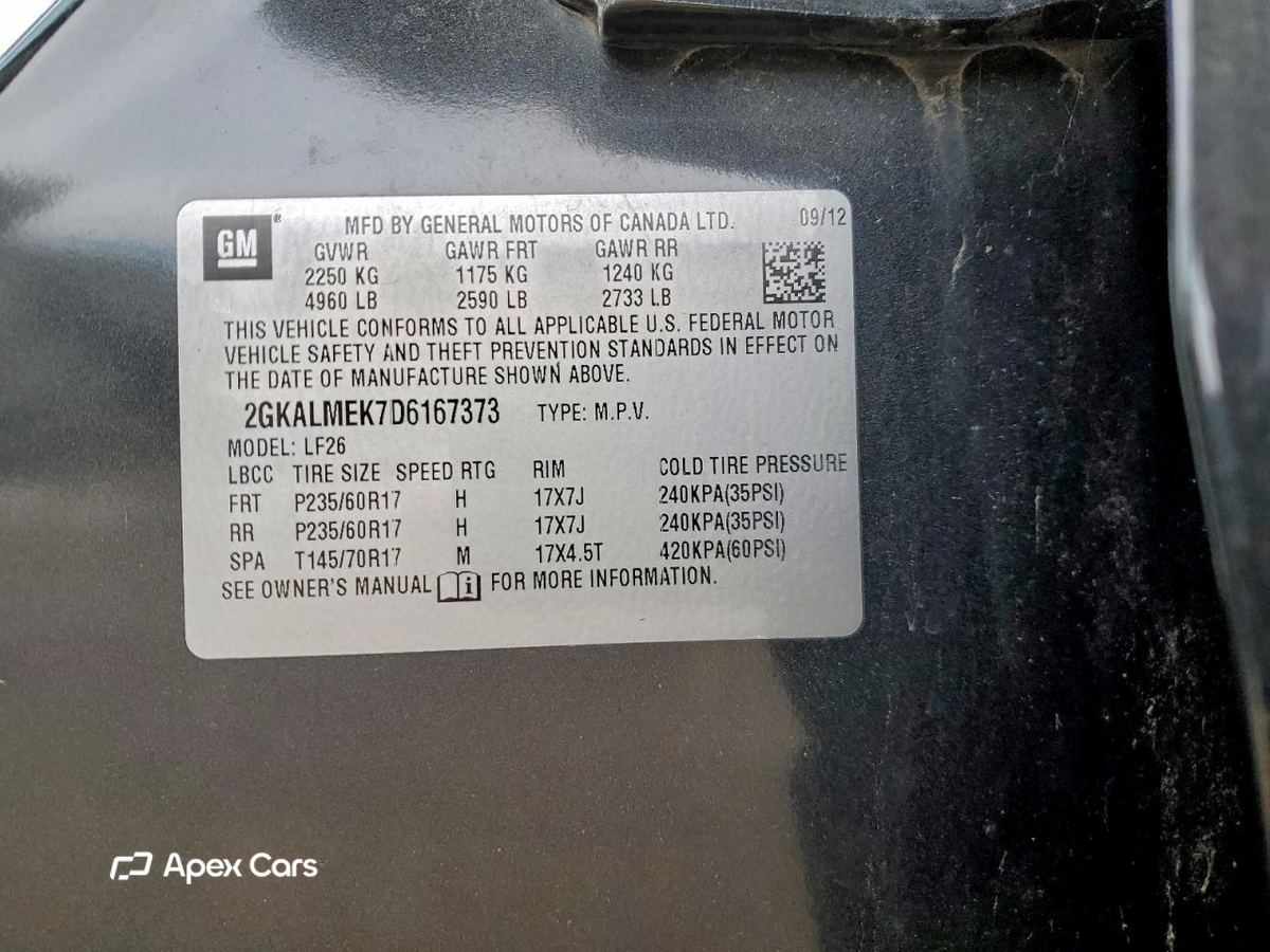 GMC Terrain 2013