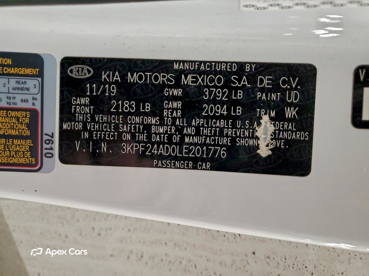 Kia Forte 2020