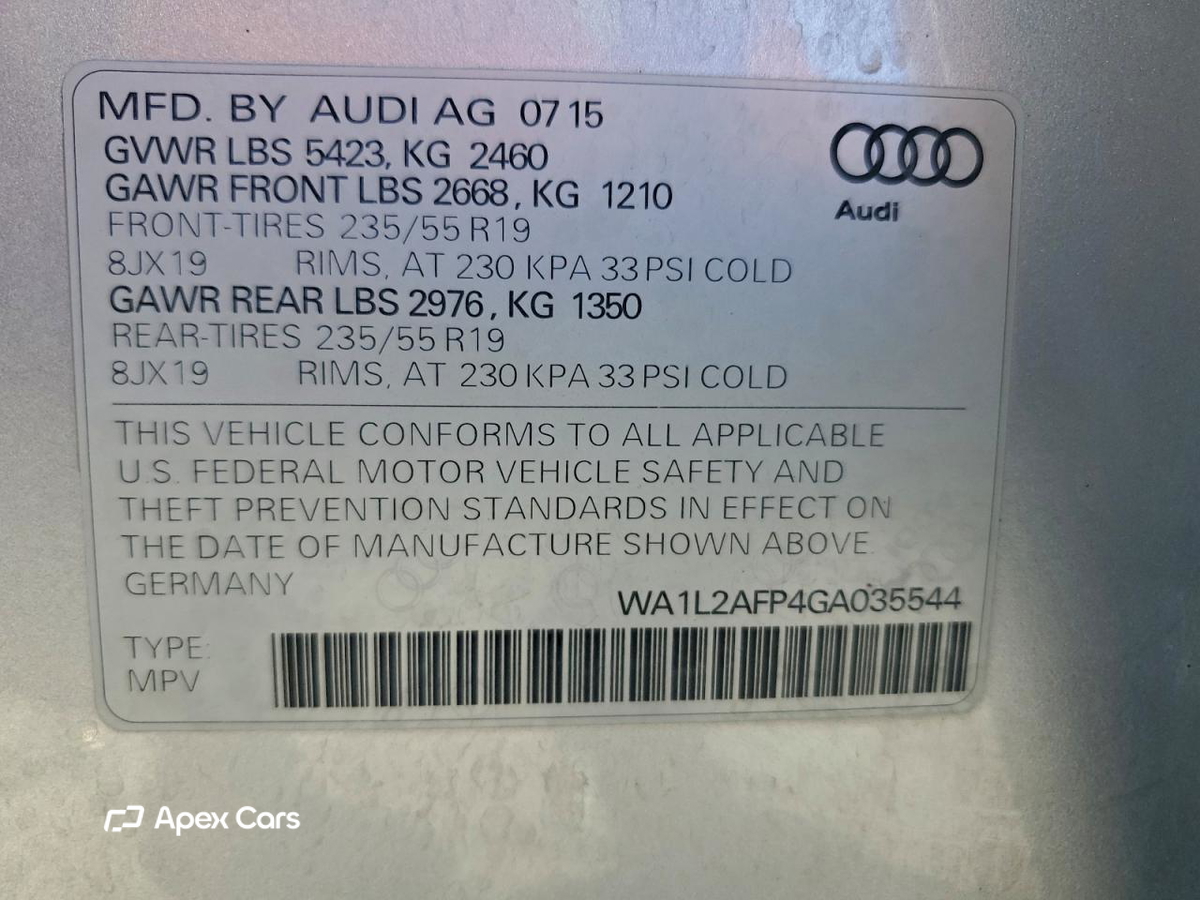 Audi Q5 2016