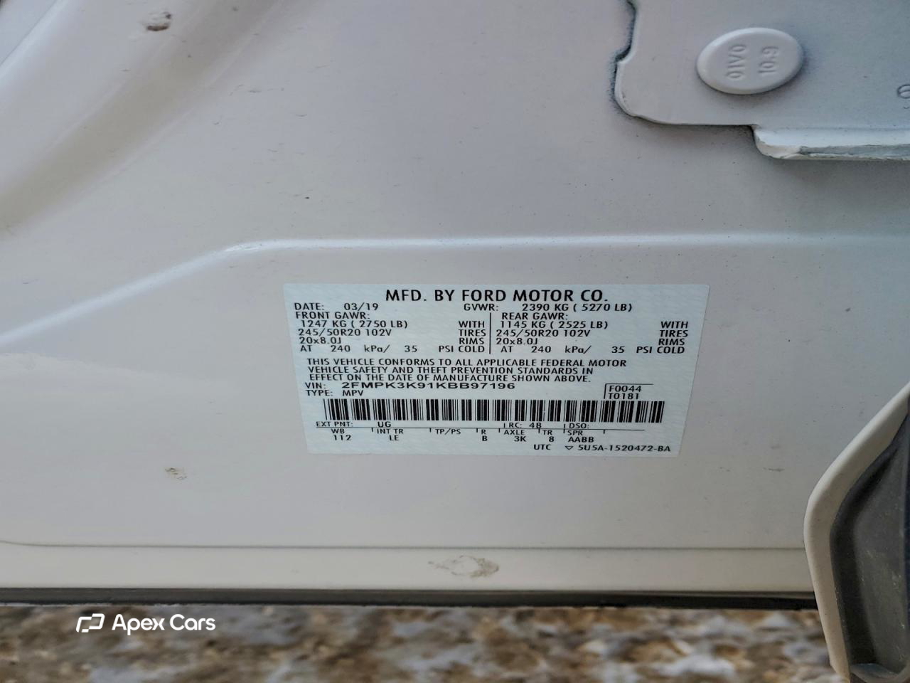 Ford Edge 2019