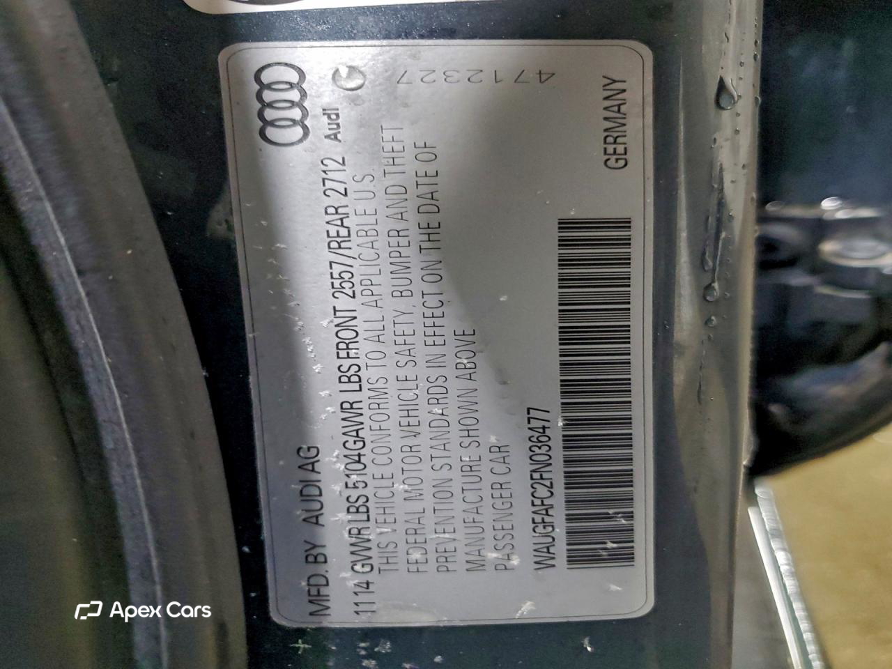 Audi A6 2015