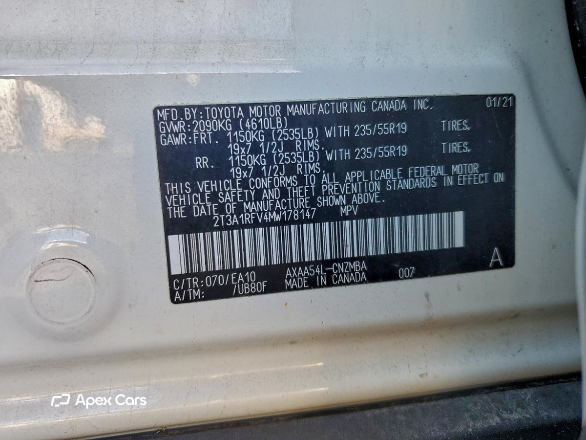 Toyota RAV 4 2021