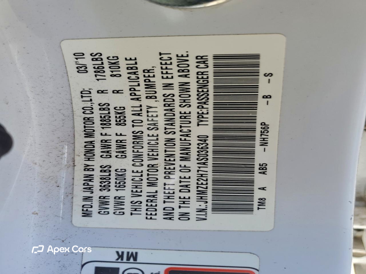 Honda Insight 2010