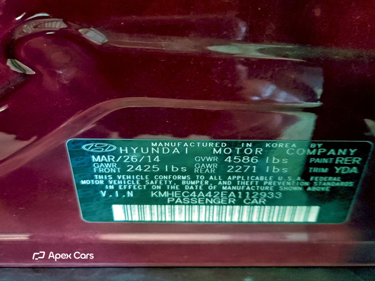 Hyundai Sonata 2014