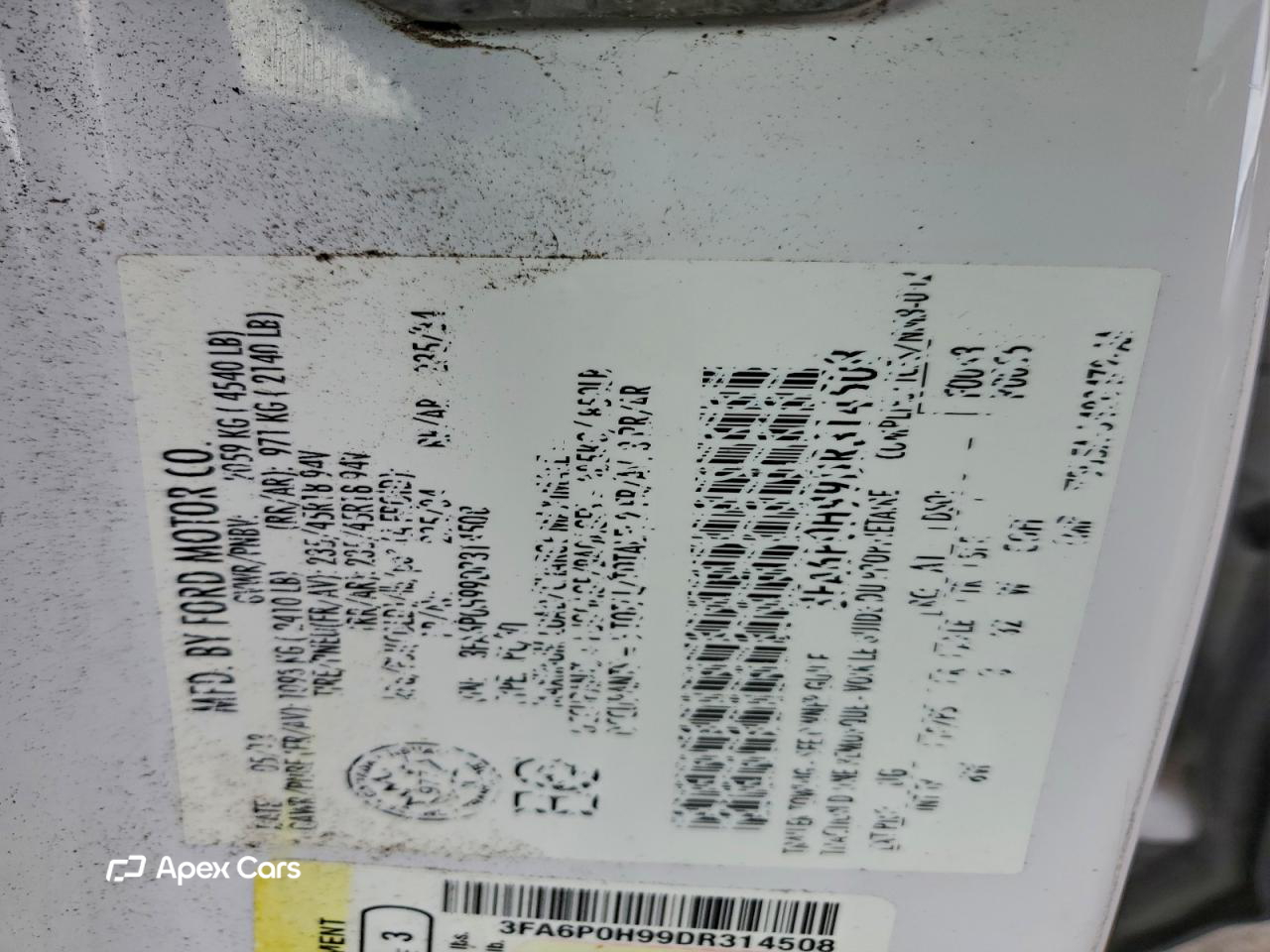 Ford Fusion 2013