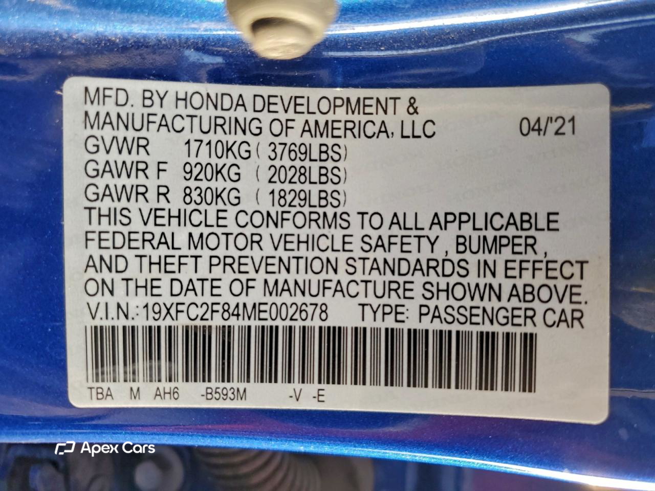 Honda Civic 2021