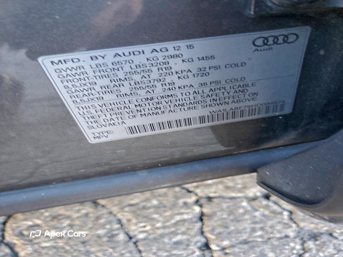 Audi Q7 2017