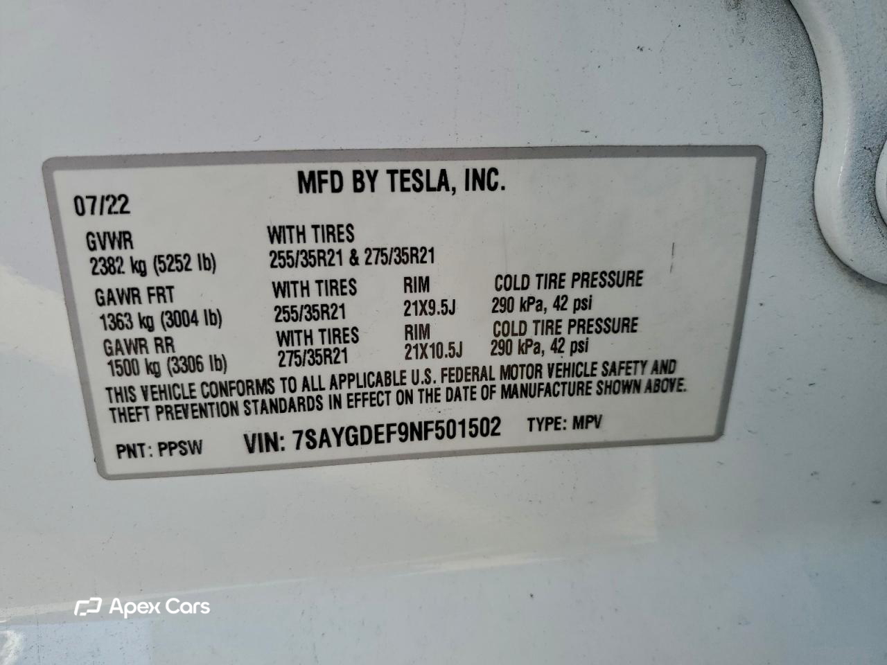 Tesla Model Y 2022