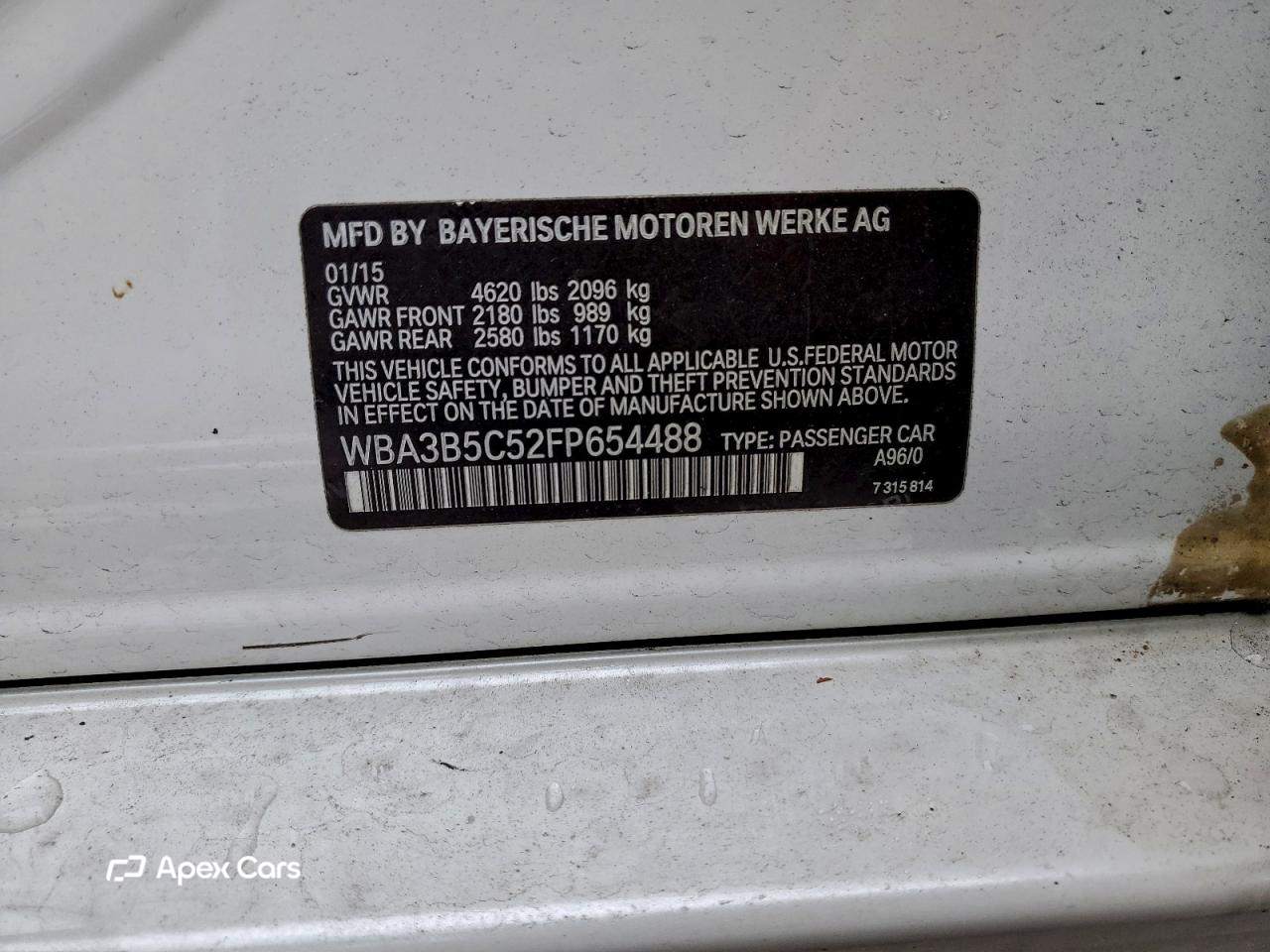 BMW Series 3 2015