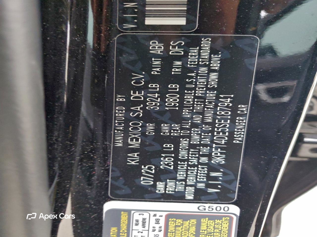 Kia K4 2025