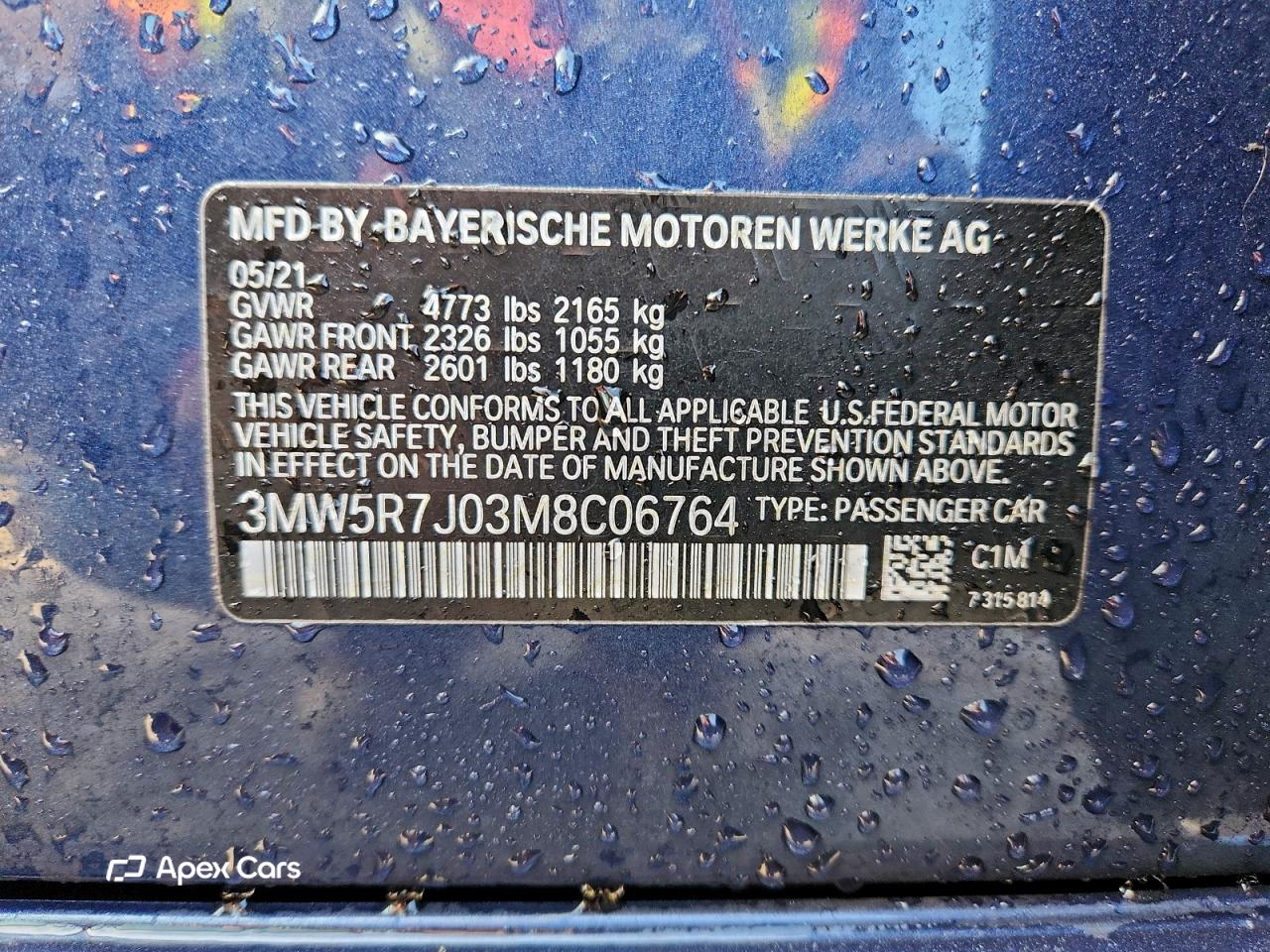 BMW Series 3 2021