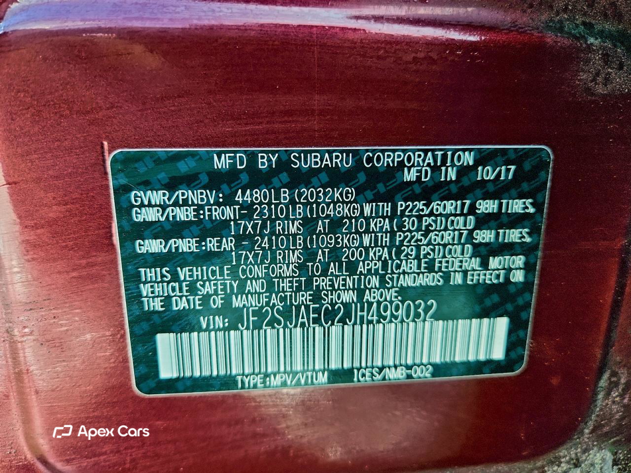 Subaru Forester 2018