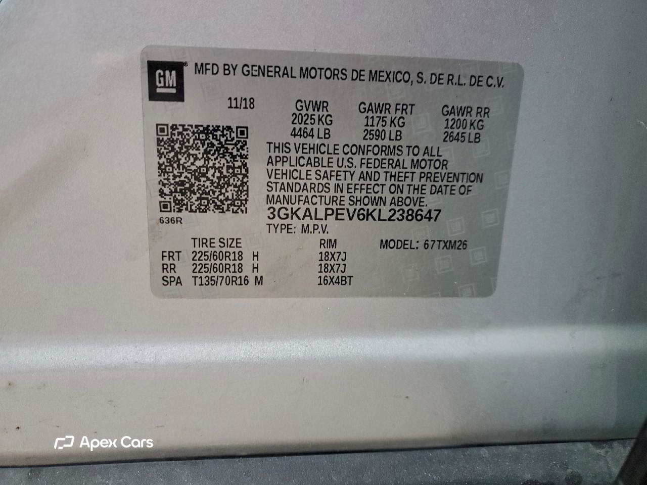 GMC Terrain 2019