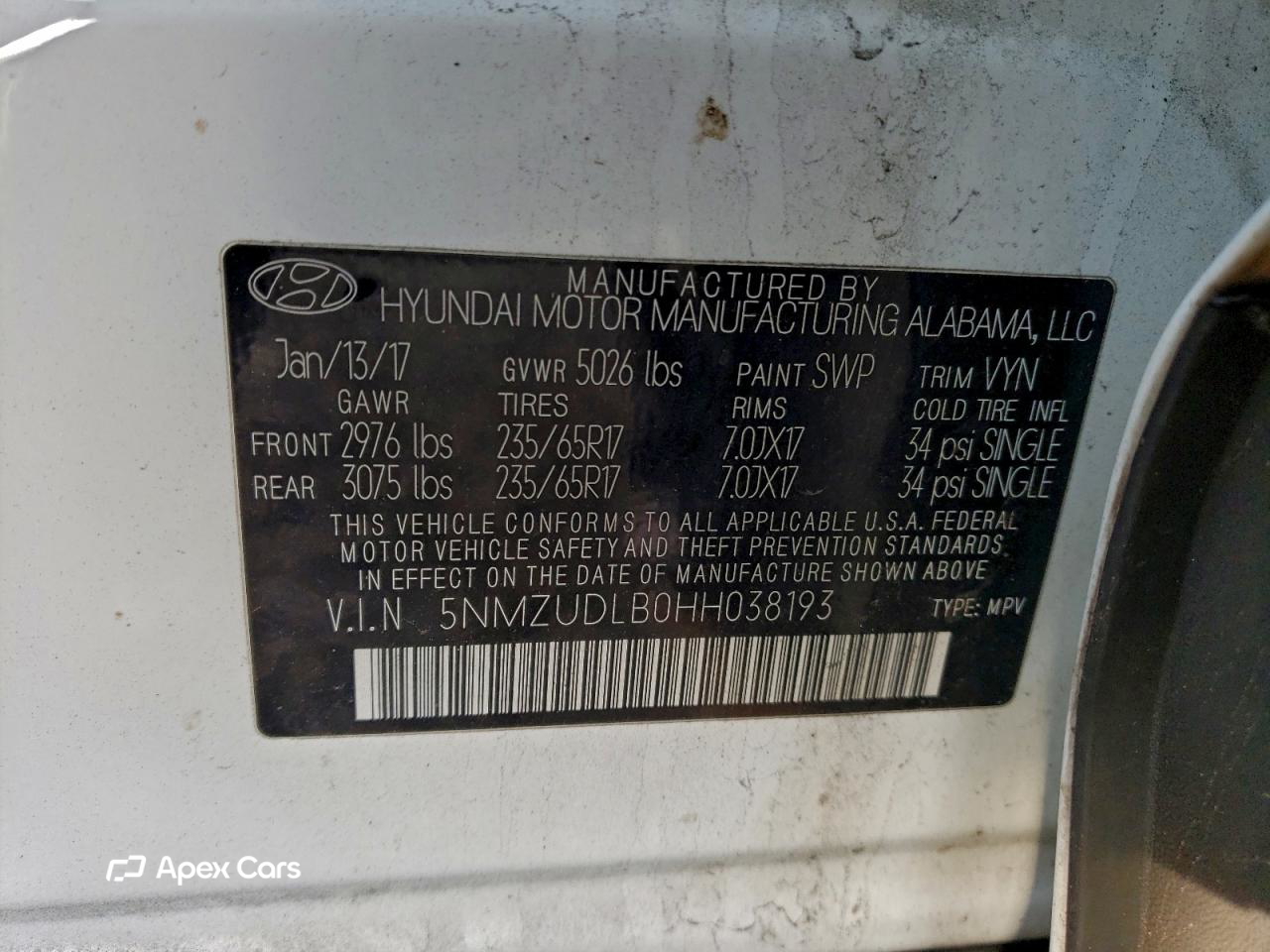 Hyundai Santa Fe 2017