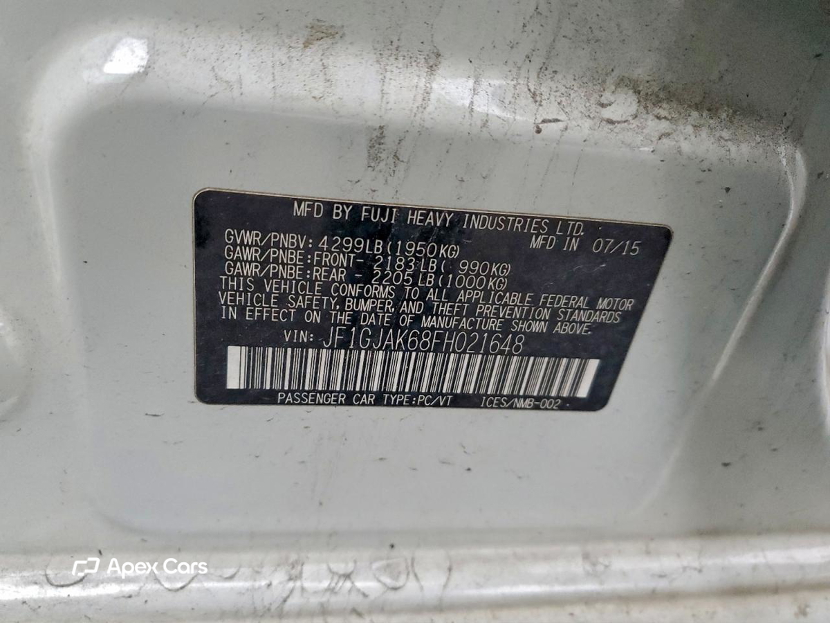 Subaru Impreza 2015