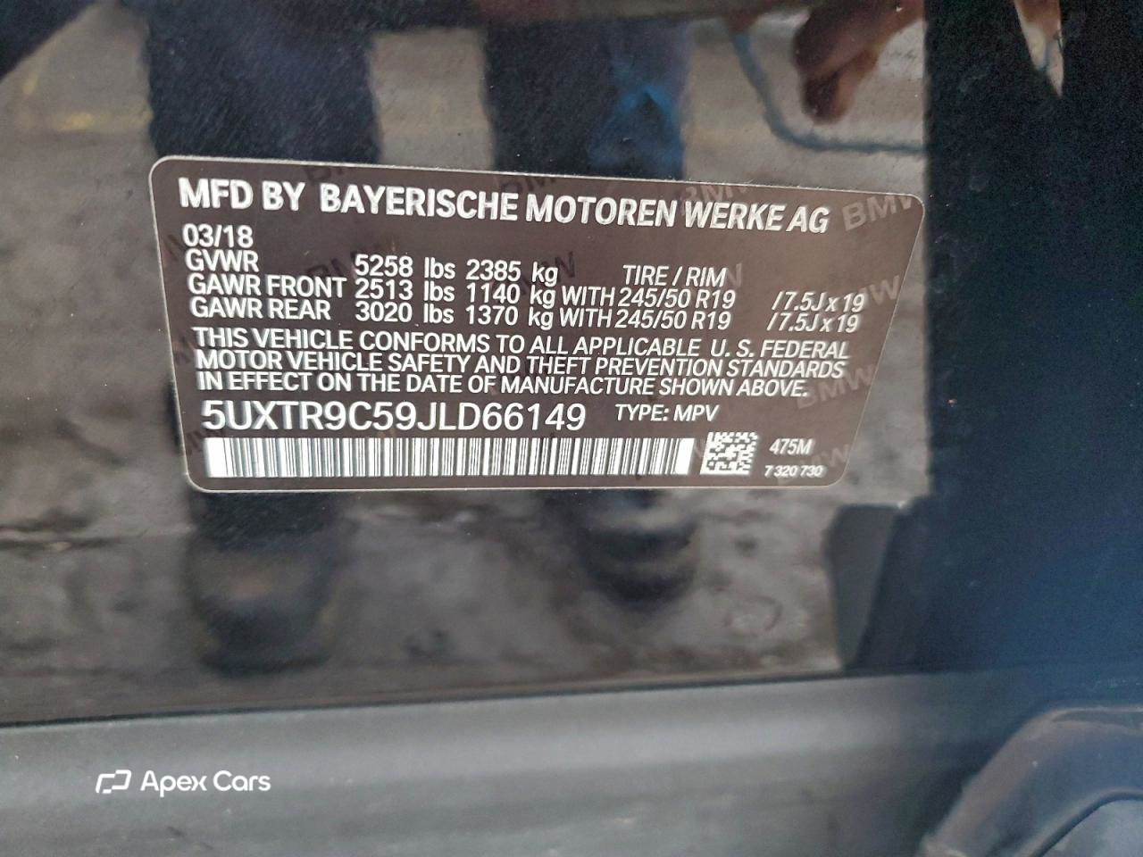 BMW X3 2018