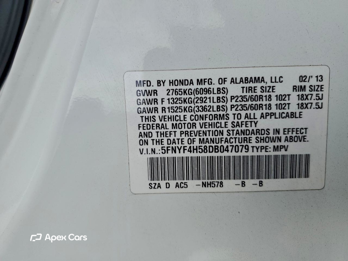 Honda Pilot 2013