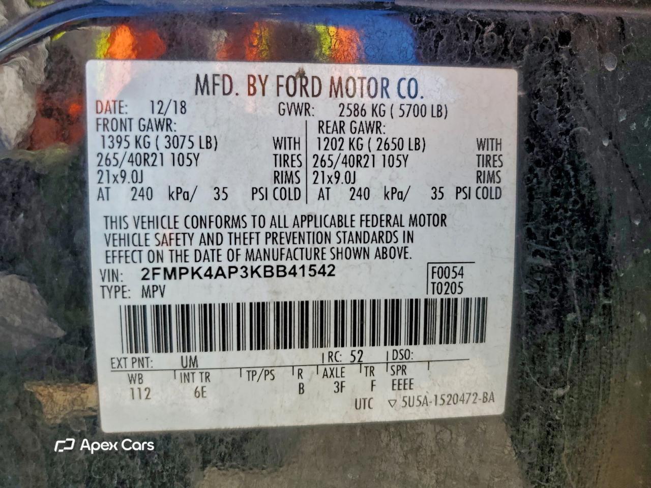 Ford Edge 2019