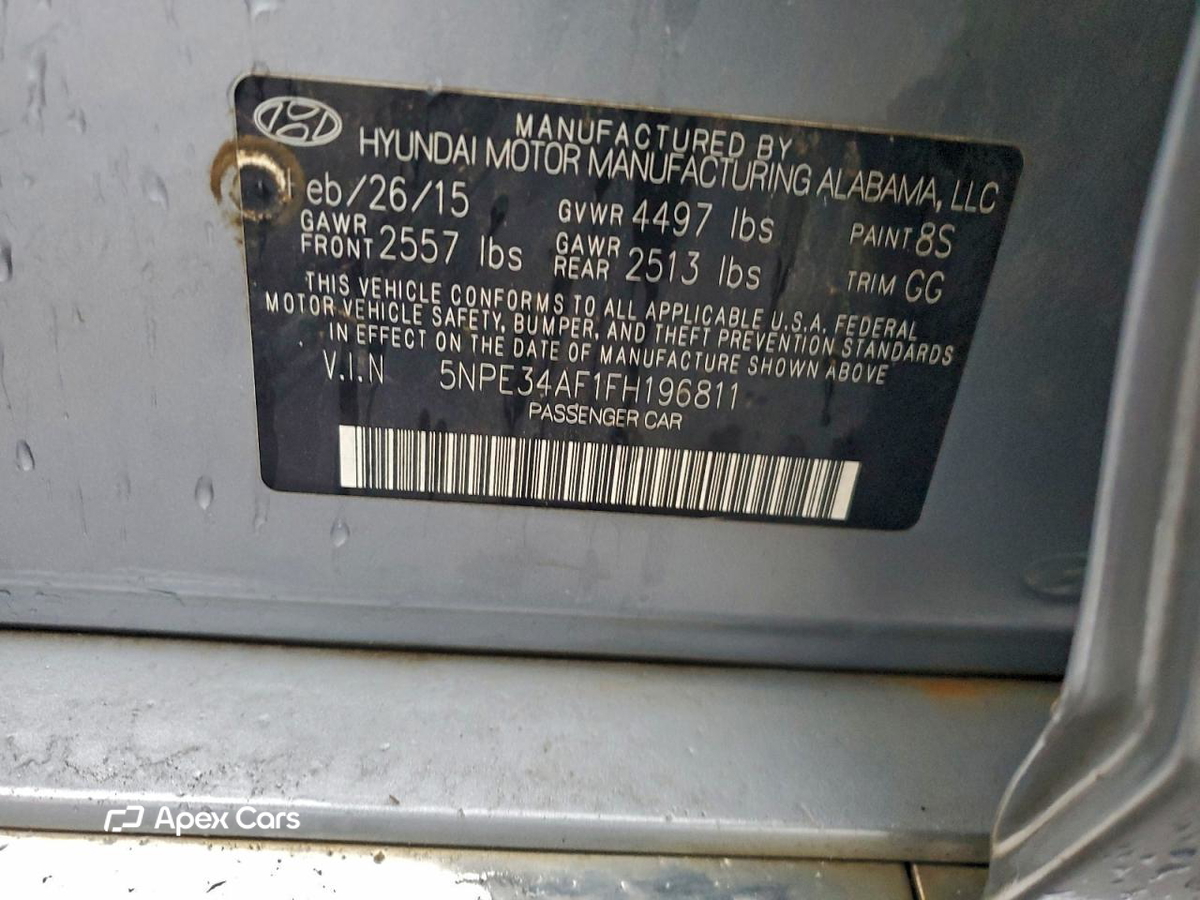 Hyundai Sonata 2015