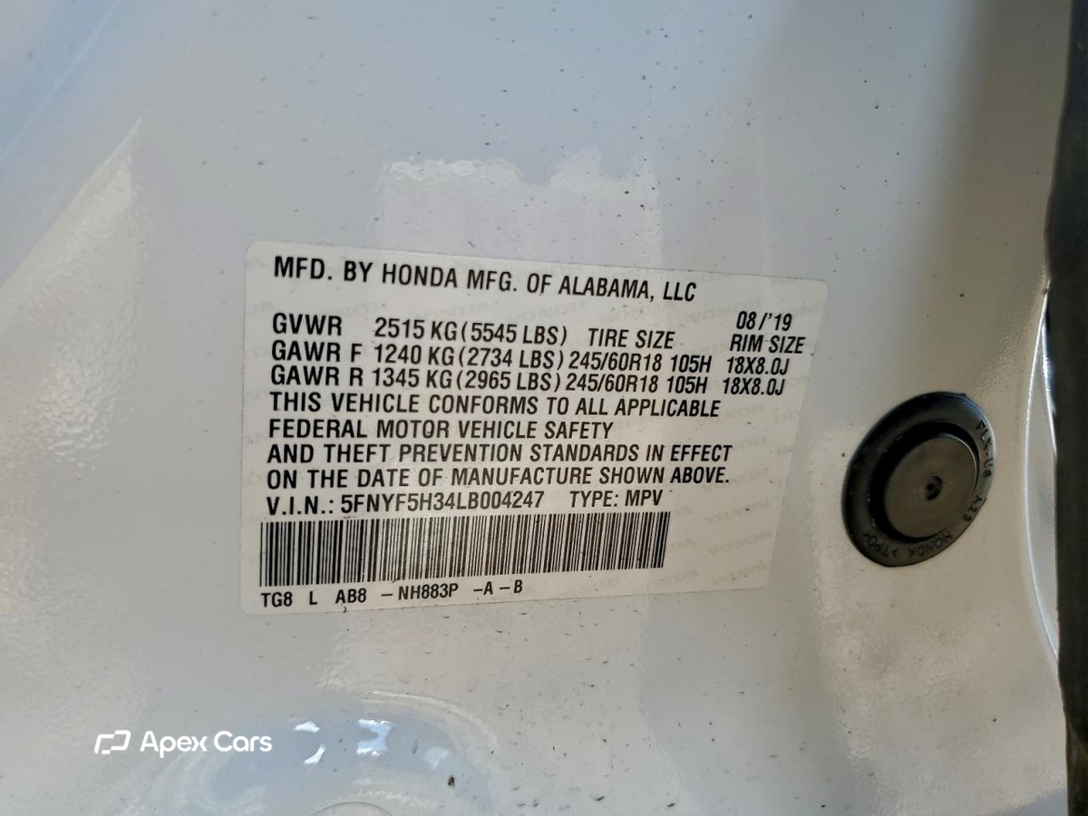 Honda Pilot 2020