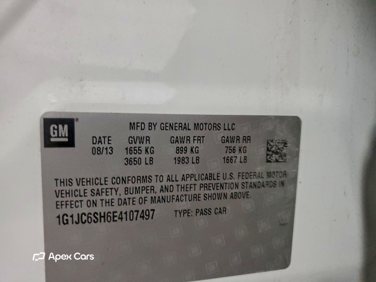 Chevrolet Sonic 2014
