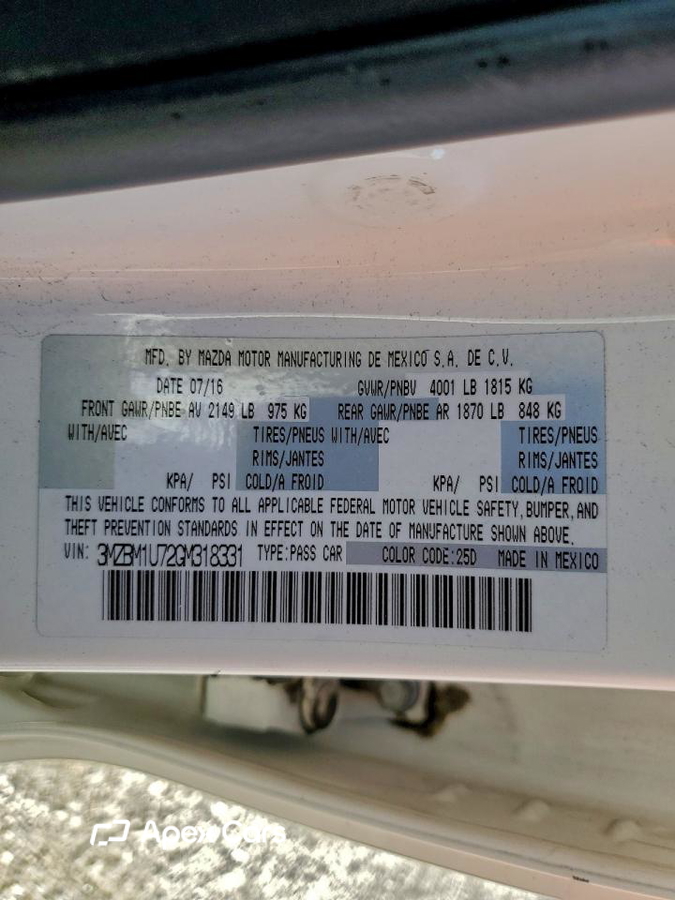 Mazda 3 2016