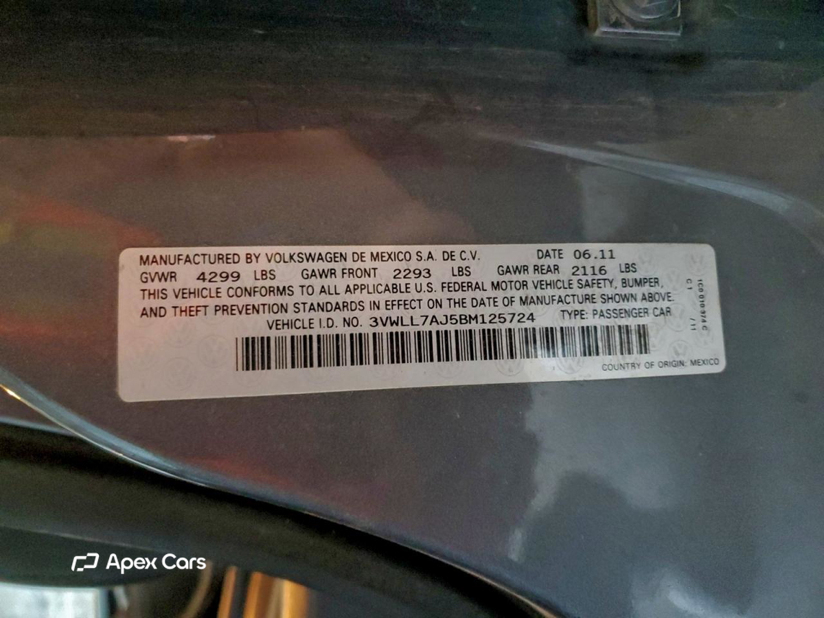 Volkswagen Jetta 2011