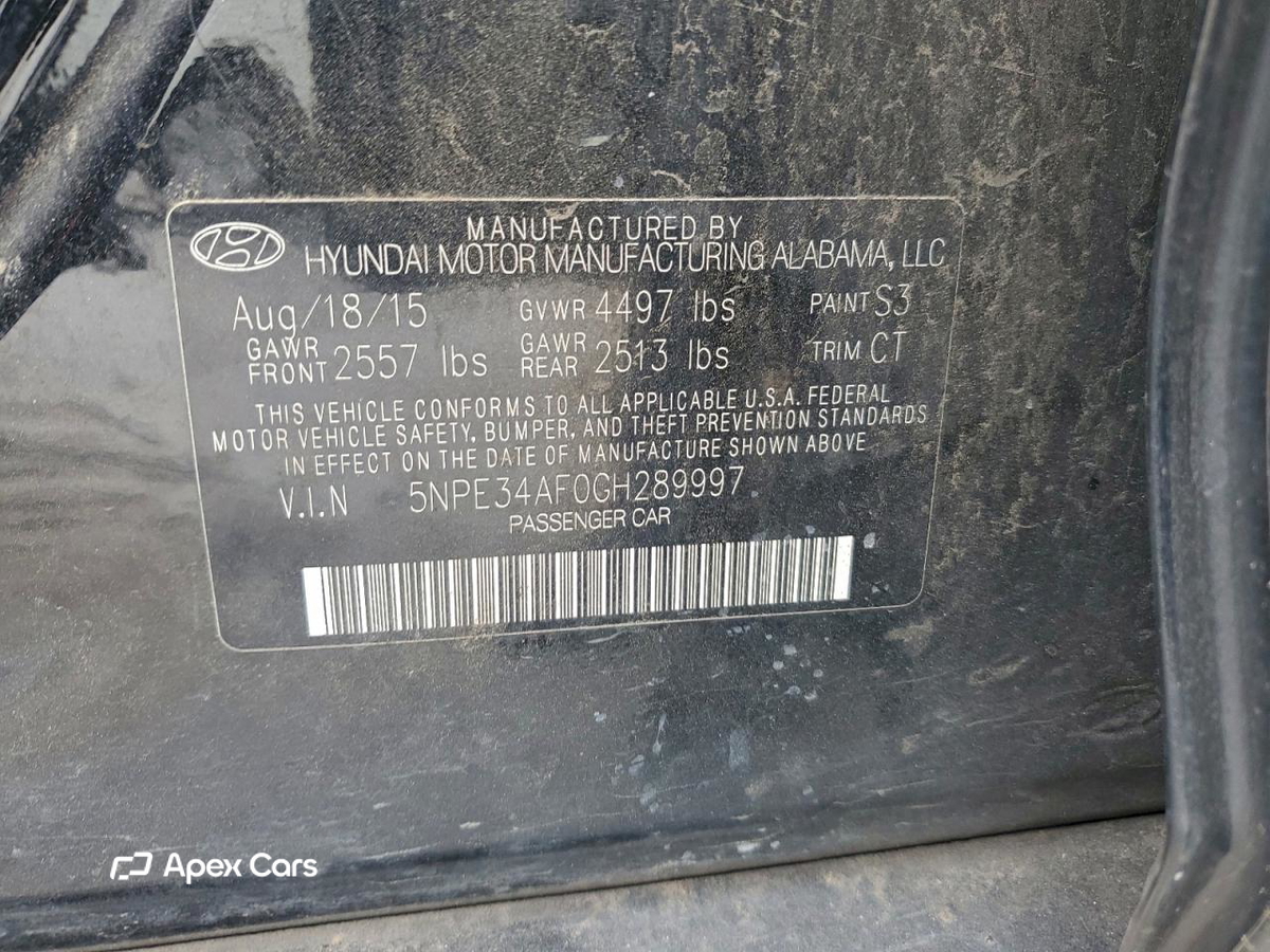 Hyundai Sonata 2016