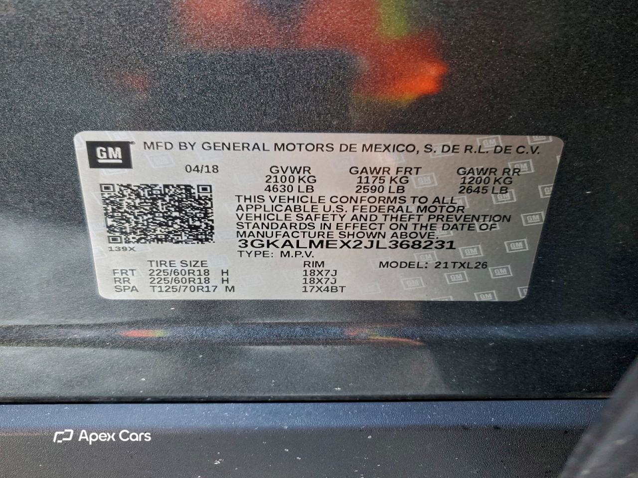 GMC Terrain 2018