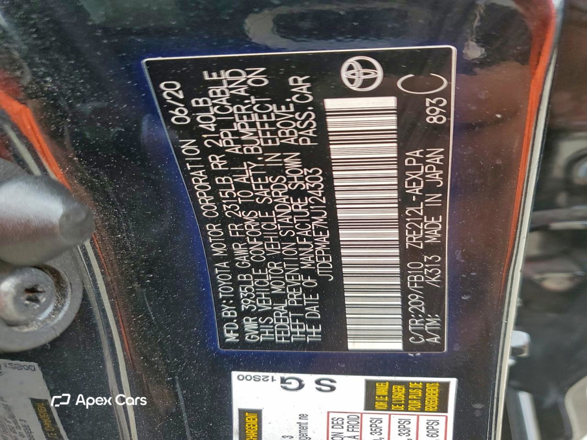 Toyota Corolla 2021