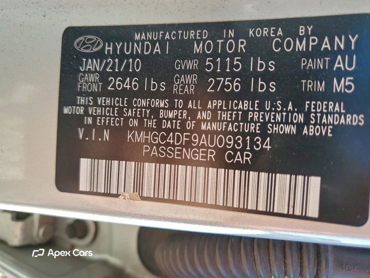 Hyundai Genesis 2010