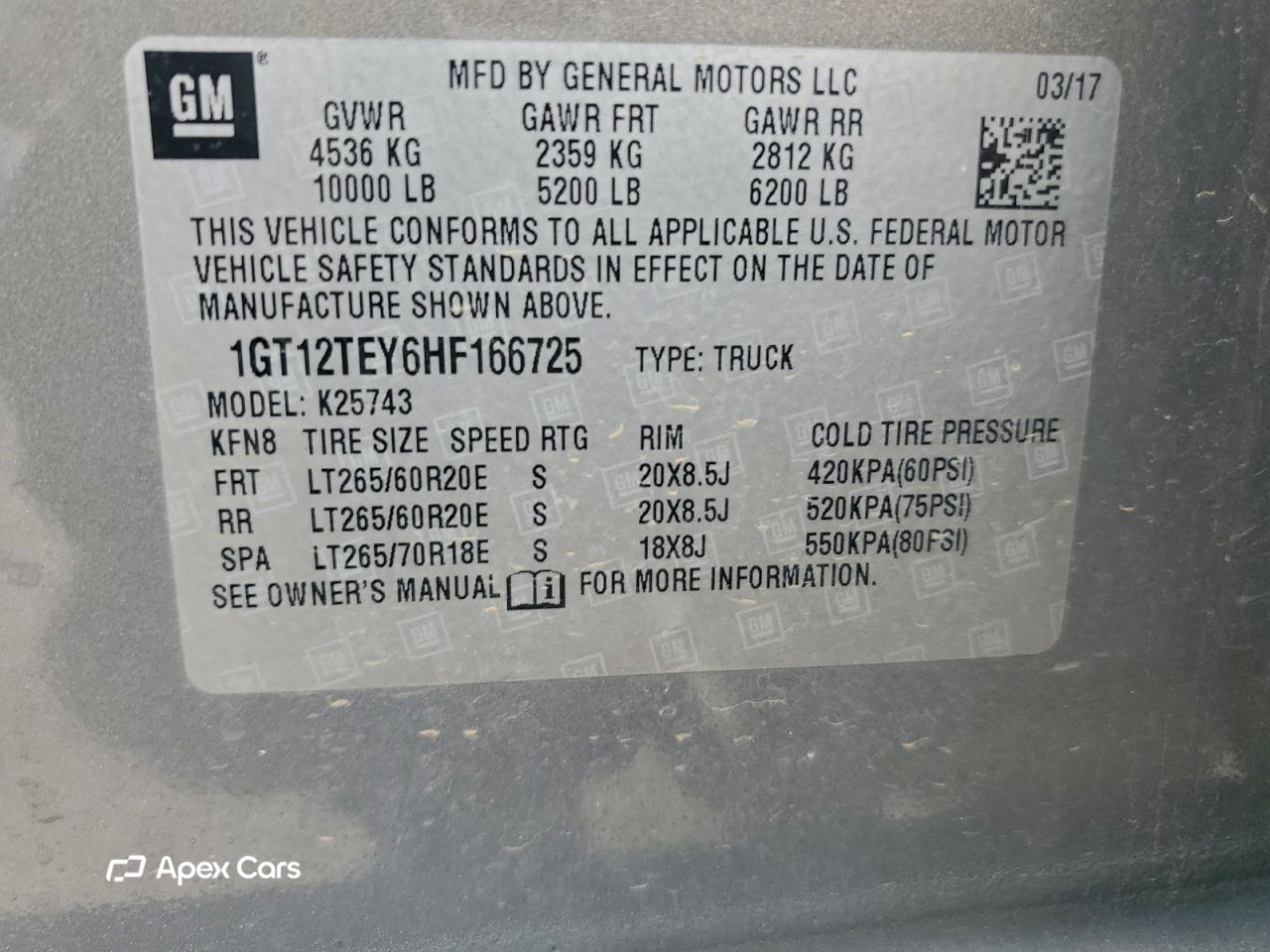GMC Sierra 2017